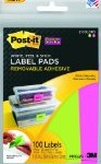 Super Sticky Removable Label Pads